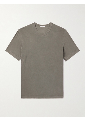 James Perse - Combed Cotton-Jersey T-shirt - Men - Green - 1