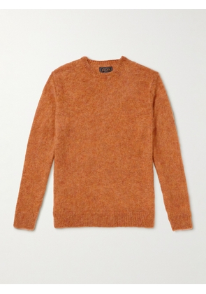 Beams Plus - Mohair-Blend Sweater - Men - Orange - S