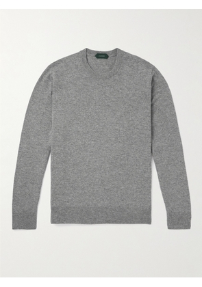 Incotex - Zanone Slim-Fit Wool Sweater - Men - Gray - IT 46