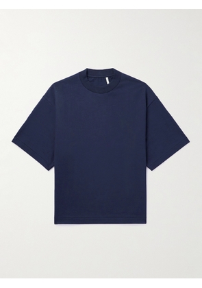 Kaptain Sunshine - Suvin Supima Cotton-Jersey T-Shirt - Men - Blue - 36