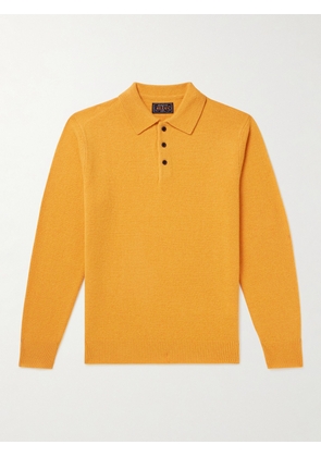 Beams Plus - Wool Polo Shirt - Men - Yellow - S