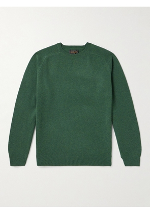 Beams Plus - Wool Sweater - Men - Green - S