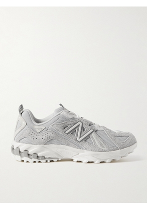 New Balance - 610v1 Leather, Nubuck and Mesh Sneakers - Men - Gray - UK 6