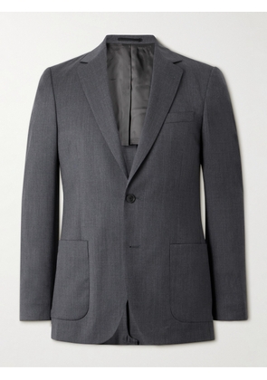Mr P. - Slim-Fit Wool-Twill Suit Jacket - Men - Gray - 36
