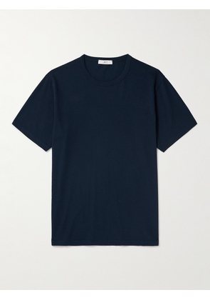 Mr P. - Cotton-Jersey T-Shirt - Men - Blue - XS