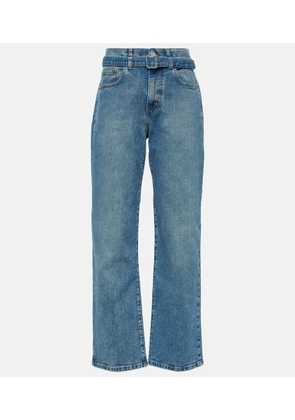 Proenza Schouler Ellsworth mid-rise straight jeans