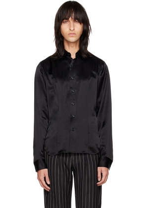 Anna Sui SSENSE Exclusive Black Washed Shirt