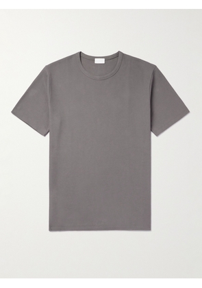 Håndværk - Pima Cotton-Jersey T-Shirt - Men - Gray - S