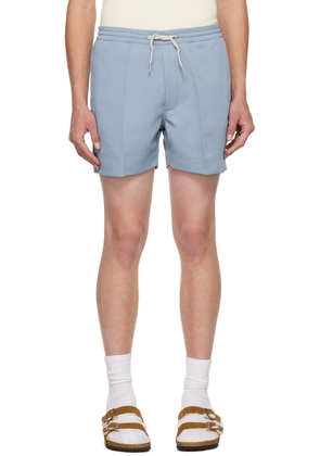 Second/Layer SSENSE Exclusive Blue Madiero Shorts