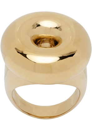JW Anderson Gold Bumper Moon Ring