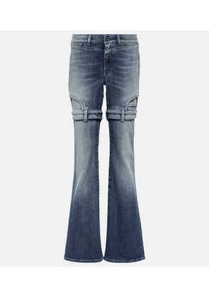 Off-White High-rise flared jeans