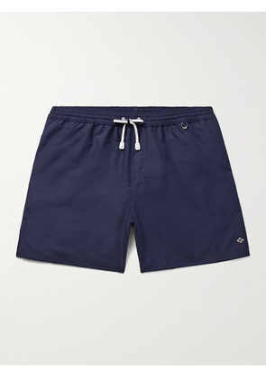 Loro Piana - Bay Straight-Leg Mid-Length Swim Shorts - Men - Blue - XS
