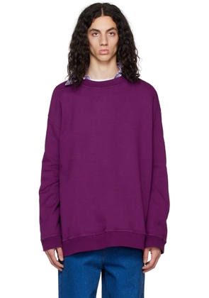 Marina Yee SSENSE Exclusive Purple Sweatshirt