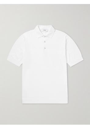 Lardini - Cotton Polo Shirt - Men - White - S