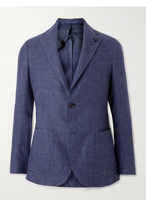 Lardini - Slim-Fit Woven Blazer - Men - Blue - IT 46