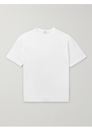 Massimo Alba - Nevis Organic Cotton-Jersey T-Shirt - Men - White - S