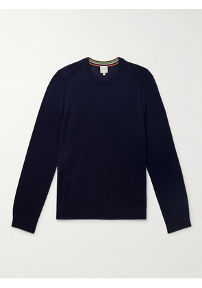 Paul Smith - Slim-Fit Merino Wool Sweater - Men - Blue - S