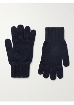 Anderson & Sheppard - Cashmere Gloves - Men - Blue