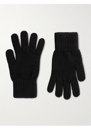Anderson & Sheppard - Cashmere Gloves - Men - Black