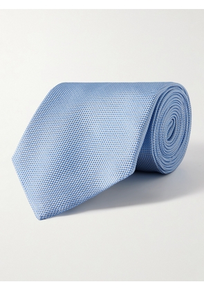 TOM FORD - 7cm Silk-Jacquard Tie - Men - Blue