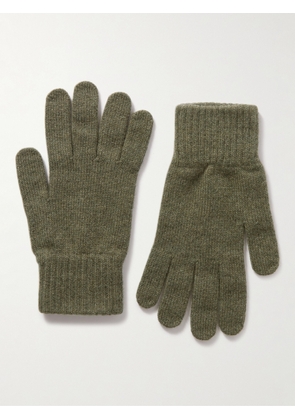 William Lockie - Cashmere Gloves - Men - Green