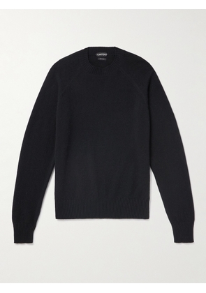 TOM FORD - Wool and Cashmere-Blend Sweater - Men - Black - IT 44