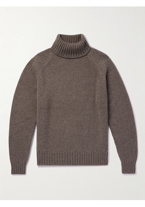 UMIT BENAN B - Cashmere Rollneck Sweater - Men - Brown - S
