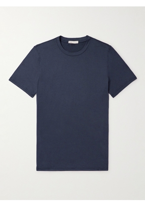 Onia - Everyday Stretch-Jersey T-Shirt - Men - Blue - S