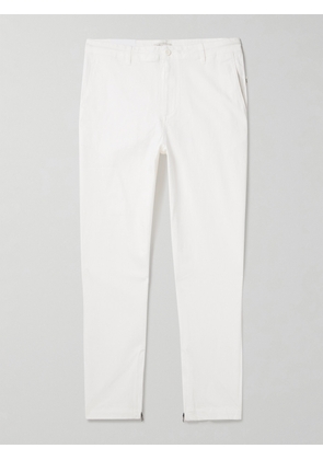 Onia - Traveller Tapered Cotton-Blend Trousers - Men - White - 32