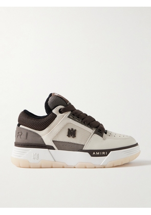 AMIRI - MA-1 Mesh, Leather and Suede Sneakers - Men - Neutrals - EU 40