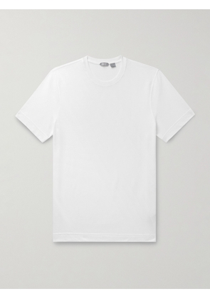 Incotex - Zanone Slim-Fit IceCotton-Jersey T-Shirt - Men - White - IT 44