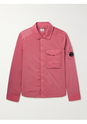 C.P. Company - Garment-Dyed Chrome-R Overshirt - Men - Red - S