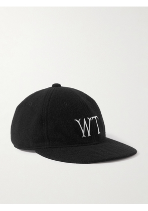 WTAPS - Logo-Embroidered Wool-Blend Baseball Cap - Men - Black