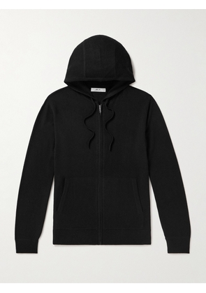 Mr P. - Wool and Cashmere-Blend Zip-Up Hoodie - Men - Black - XS