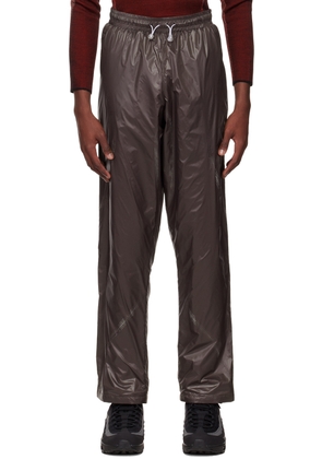 Saul Nash Brown Perforated Trousers