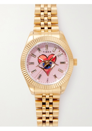 Timex - Jacquie Aiche 36mm Gold-Tone Watch - Men - Gold