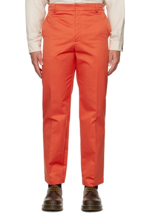 Labrum Orange Tailored Trousers