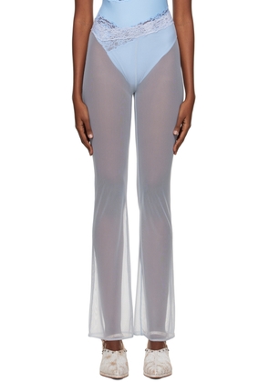 VAILLANT SSENSE Exclusive Blue Sheer Trousers