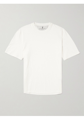 Brunello Cucinelli - Cotton-Jersey T-Shirt - Men - White - XS