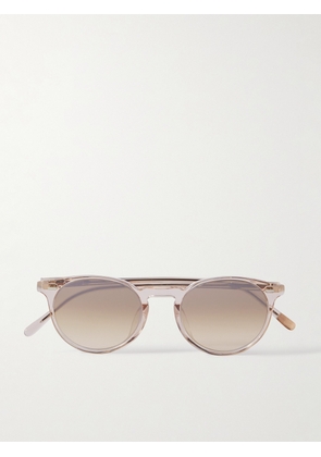 Oliver Peoples - N. 02 Sun Round-Frame Acetate Sunglasses - Men - Pink
