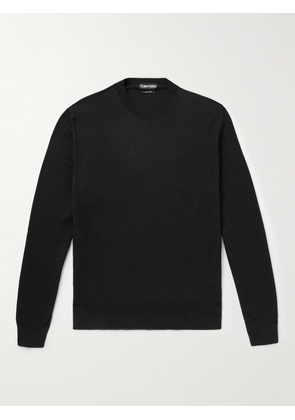 TOM FORD - Sea Island Cotton Sweater - Men - Black - IT 44