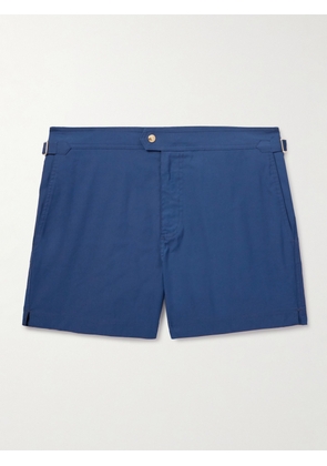 TOM FORD - Slim-Fit Short-Length Swim Shorts - Men - Blue - IT 44