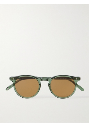Garrett Leight California Optical - Carlton Sun Round-Frame Acetate Sunglasses - Men - Green