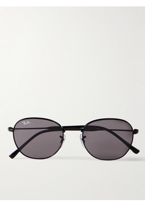 Ray-Ban - Round-Frame Metal Sunglasses - Men - Black