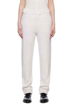 ZEGNA Off-White Joggers Trousers