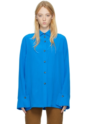 Quira SSENSE Exclusive Blue Button Up Shirt