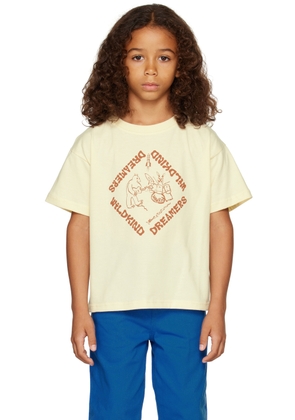Wildkind Kids Off-White Oversized Dreamers Diamond T-Shirt