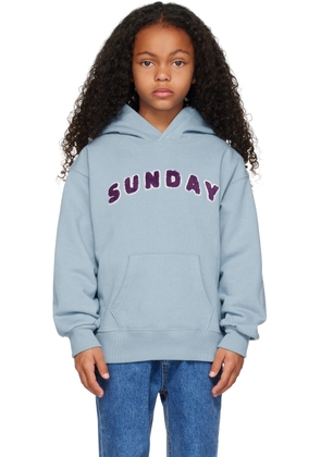 SUNDAY DONUT CLUB® Kids Blue 'Sunday' Hoodie