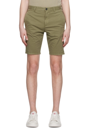 Hugo Green Slim-Fit Shorts