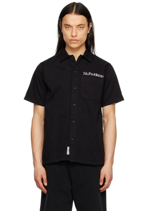 Aries Black Mini 'Problemo' Shirt